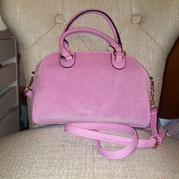 Juicy Couture fondant pink heritage bowlers